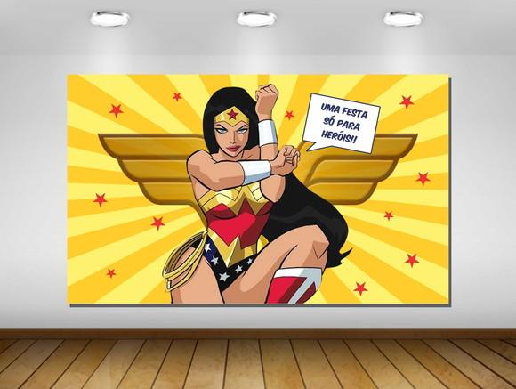 Painel Mulher Maravilha