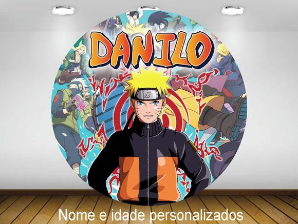 Painel Naruto 1,20m - Impressão Lona