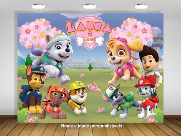 Painel Patrulha Canina 1,30x1m