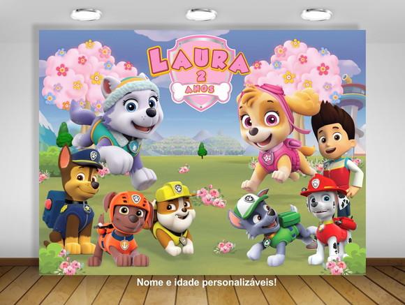 Painel Patrulha Canina 2x1,50m