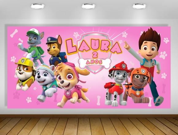 Painel Patrulha Canina 2x1m