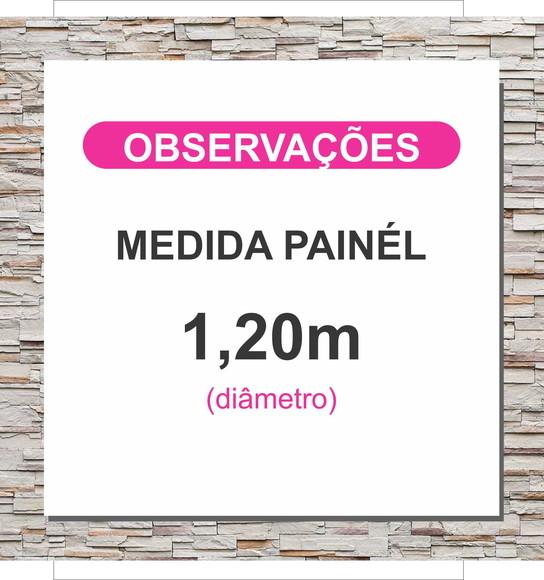 Painel Redondo Homem Aranha Vingadores