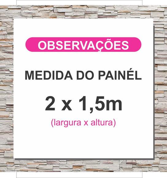 Painel Rock Linkin Park Chester Bennington 2x1,50m