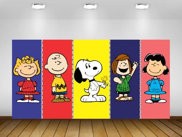 Painel Snoopy 2x1M - IMPRESSÃO LONA