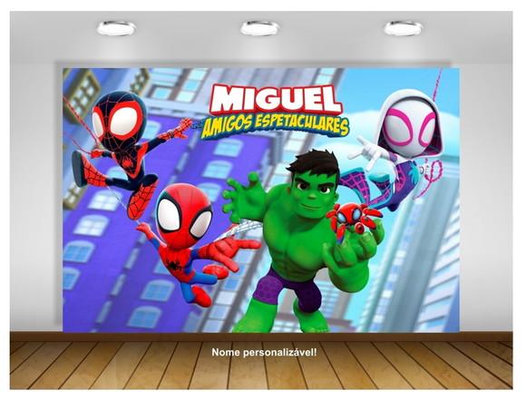 Painel Spidey e Seus Amigos Espetaculares