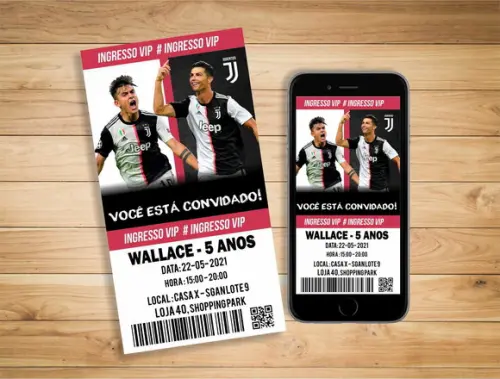 Convite Juventus - Digital