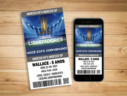 Convite Libertadores - Digital