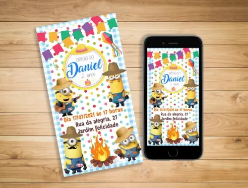 Convite minions
