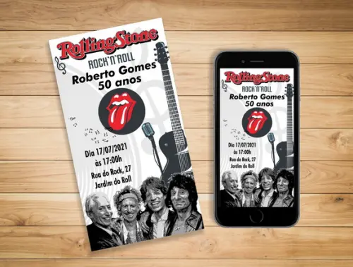 Convite rollingstone