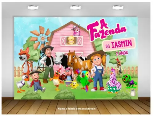 Painel a Fazenda do Zenon 3x2m