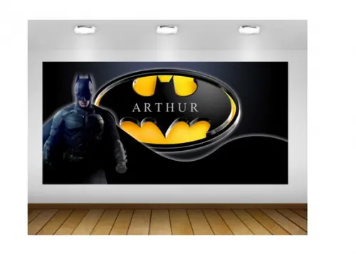 Painel Batman 2x1m - Impressão Lona