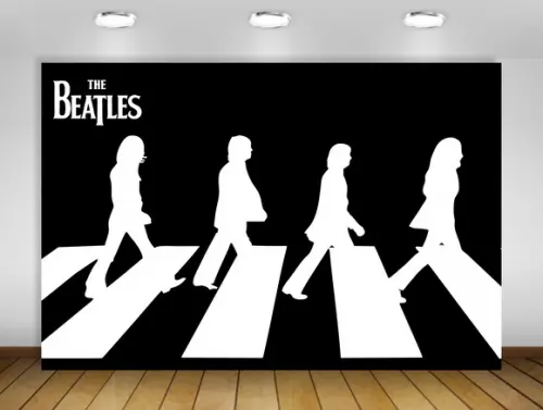 Painel Beatle S Abbey Road 1,50x1m