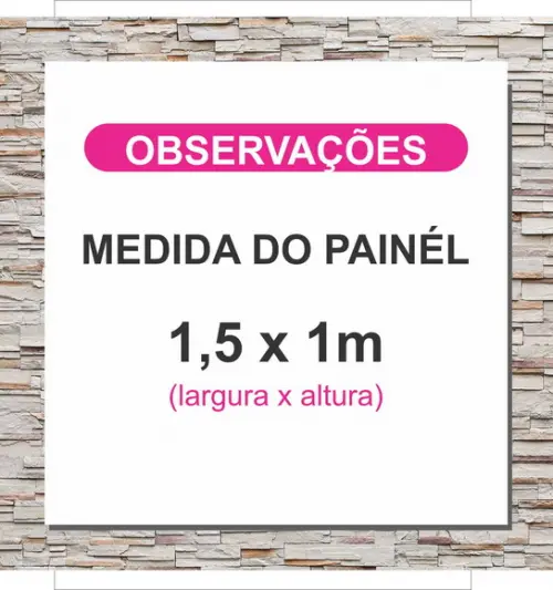 Painel Bloquinho de Carnaval 1,50x1m