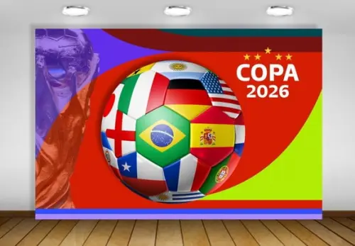Painel Copa 2026 de Seleções do Mundo Eua