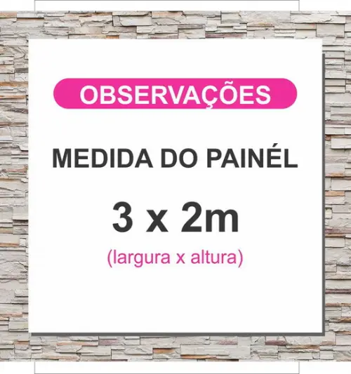 Painel de Festa Aurora Castelo Disney 3x2m