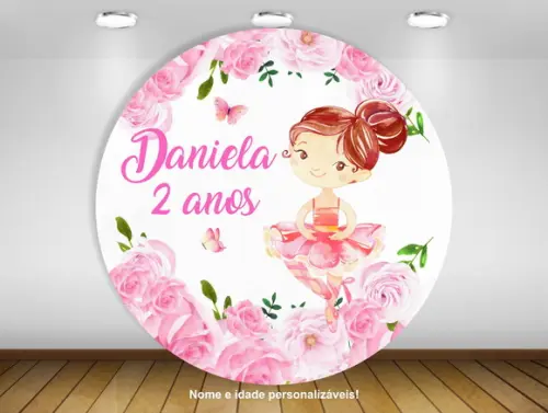 Painel de Festa Bailarina