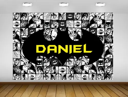 Painel de Festa Batman Super Herói 2x1m