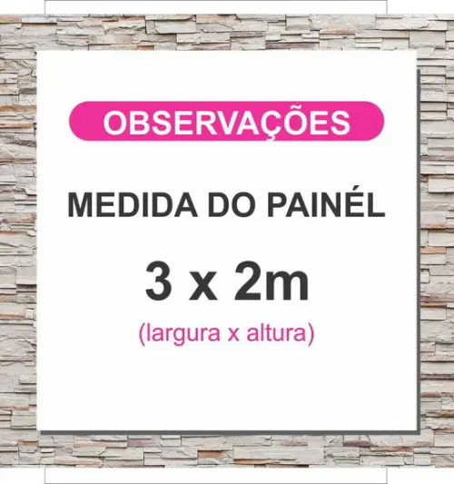 Painel de Festa Bolofofos 3x2m