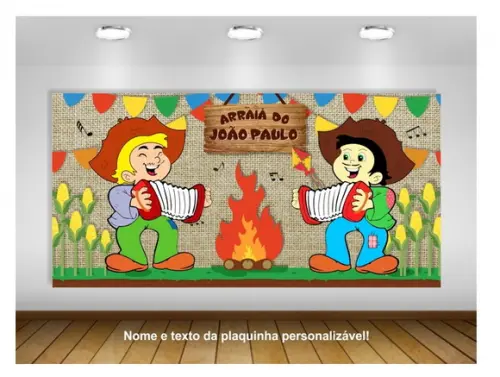 Painel de Festa Junina 2x1m