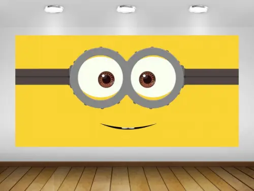 Painel de festa Minions