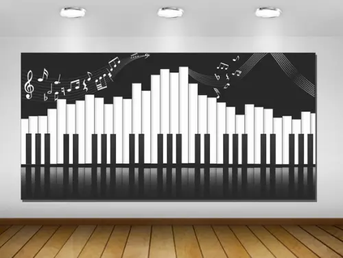 Painel de Festa Musical