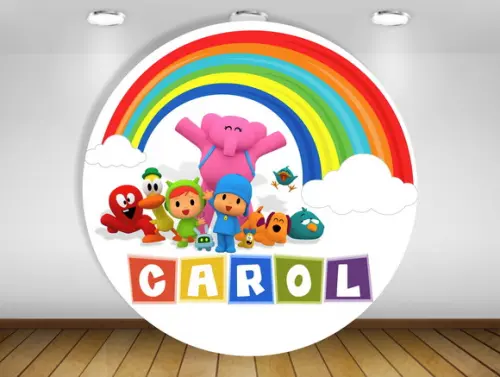 Painel de festa Pocoyo