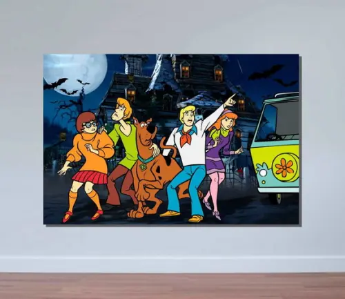 Painel de festa Scooby Doo