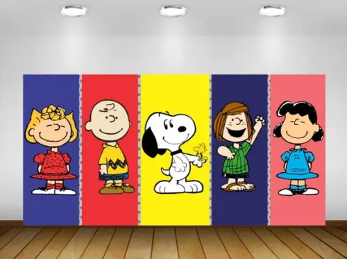 Painel de Festa Snoopy 1,50x1m