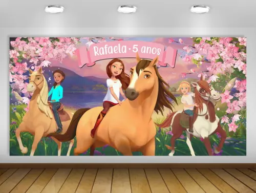 Painel de festa Spirit