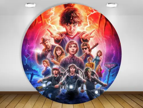 Painel de Festa Stranger Things 1,20m