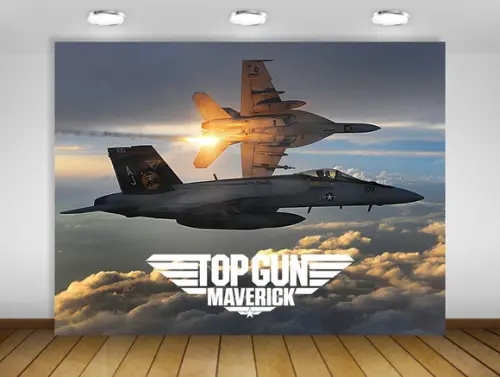 Painel de Festa Top Gun 2,50x2m