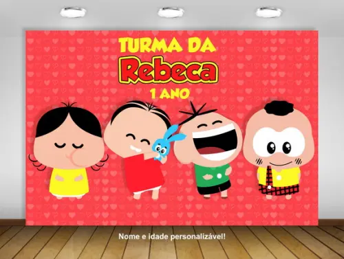 Painel de Festa Turma da Monica Toy 3x2m