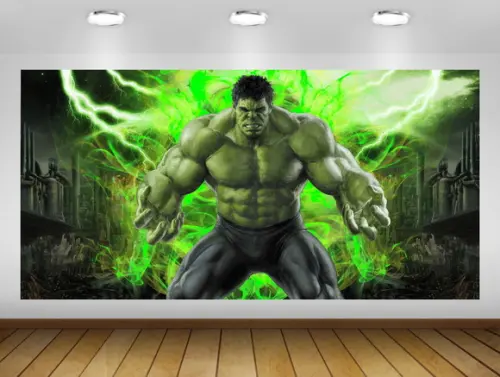 Painel de Festa Vingadores Hulk 2x1m