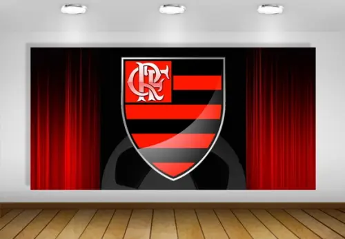 Painel de Futebol Time Fla 2x1m