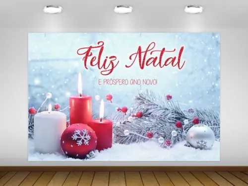 Painel de Natal 2x1,50m