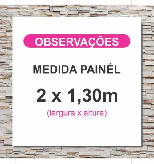 Painel de Natal Lareira 2x1,30m