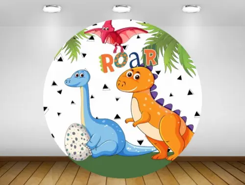 Painel Dinossauro 1,20M - IMPRESSÃO LONA