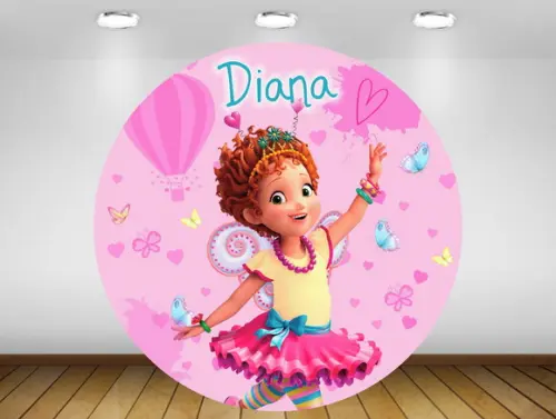 painel fancy nancy 1,20M - IMPRESSÃO LONA