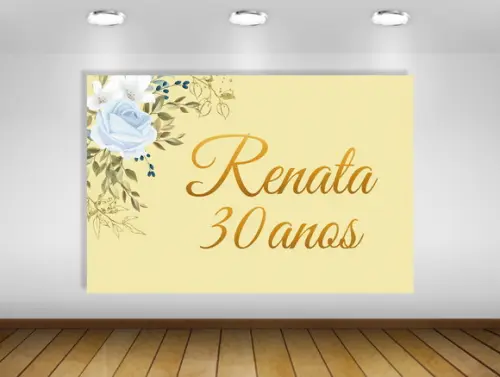 Painel floral flores oliveira