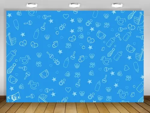 Painel Fundo Textura Poderoso Chefinho 1,50x1m