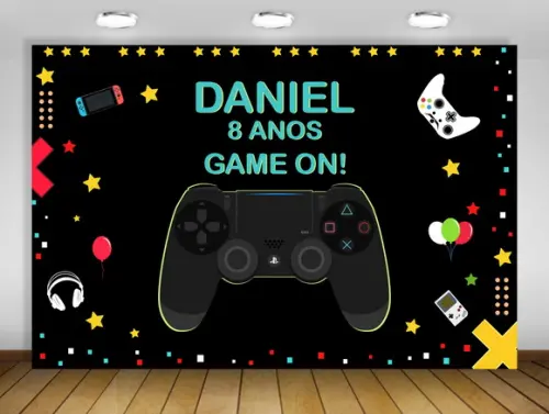 Painel Game Playstation Jogo