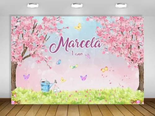Painel jardim das borboletas 1,50x1m
