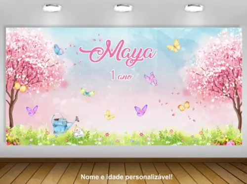 Painel Jardim das Borboletas 1,70x1,50m