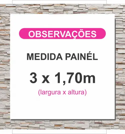 Painel jardim das borboletas 3x1,70m