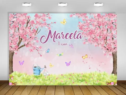 Painel Jardim das Borboletas 3x2m