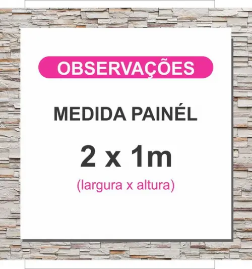 Painel Mira a Detetive do Reino 2x1m
