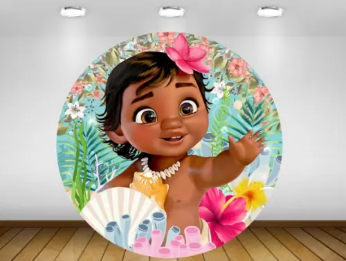 Painel moana 1,20M - IMPRESSÃO LONA