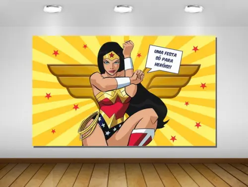 Painel Mulher Maravilha