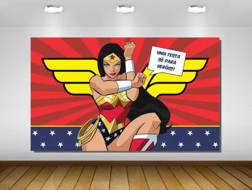Painel Mulher Maravilha