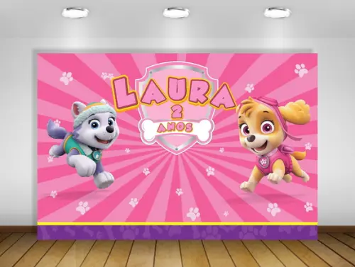 Painel Patrulha Canina 1,50x1m
